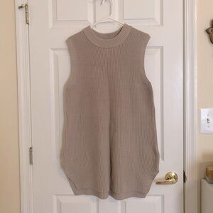 H&M Cableknit Tunic Sweater